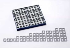 Numicon 80 Formas Numicon Grises