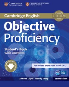 Objective Proficiency (2nd Ed.): Student S Book With Answers With Downloadable Software