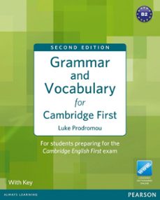 Grammar And Vocabulary For Cambridge First With Key