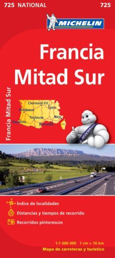 Mapa Francia Sur 2012 (rer. 725)