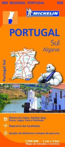 Mapa Regional Portugal Sul – Algarve