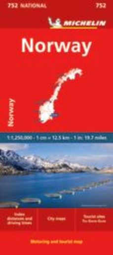 Mapa National Norway 2022 (11752)
