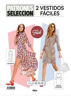 Patrones Selección 2. Patrón De Costura 2 Vestidos Fáciles