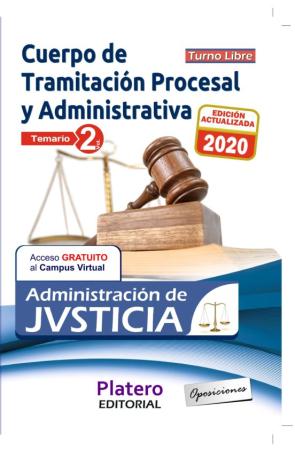 Tramitación Procesal Y Administrativa. Administración Justicia Tu Rno Libre  Temario Volumen Ii