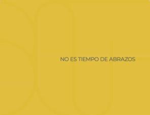 No Es Tiempo De Abrazos. Fotografías Y Aforismos