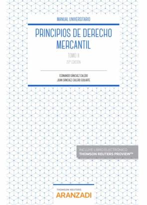 Principios De Derecho Mercantil (Tomo Ii)