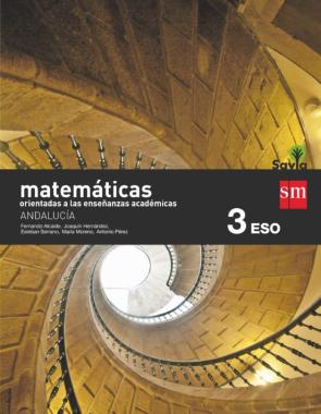 Matemáticas Academicas 3º Eso Ed 2020 Andalucia- Savia