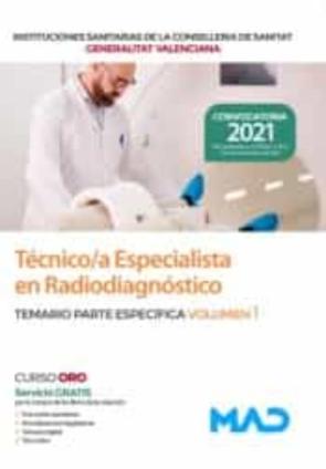 Técnico/A Especialista En Radiodiagnóstico De Las Instituciones Sanitarias De La Conselleria De Sanitat De La Generalitat
