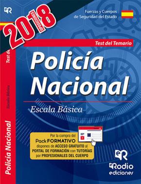 Cuerpo Nacional De Policia: Escala Basica: Test Del Temario (5ª Ed.)
