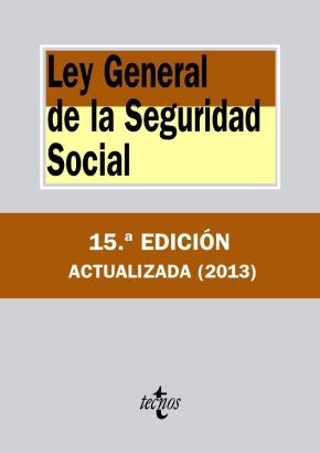 Ley General De La Seguridad Social (15ª Ed.)