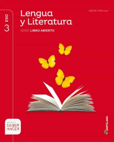 Lengua Y Literatura 3º Eso Libro Abierto Ceuta Melilla Ed 2015