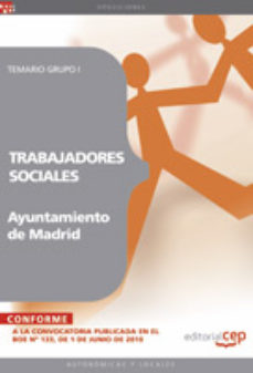 Trabajadores Sociales Del Ayuntamiento De Madrid: Temario Grupo I
