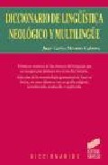 Diccionario De Linguistica Neologico Y Multilingue