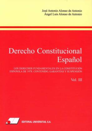 Derecho Constitucional Español Vol. Iii