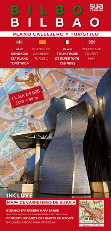 Plano Callejero Y Turistico Bilbo/bilbao