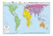 Planisferio Politico. Proyeccion A Peters