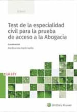 Libro Test De La Especialidad Civil Para La Prueba De Acceso A La Abogacia en PDF