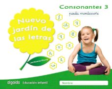 Nuevo Jardin De Las Letras Educacion Infantil 5 Años Consonantes 3 Pauta Mec