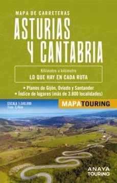 Mapa De Carreteras Asturias Y Cantabria (desplegable), Escala 1:3 40.000