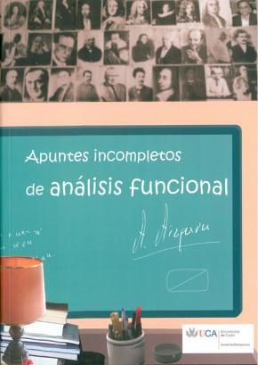 Libro Apuntes Incompletos De Analisis Funcional en PDF
