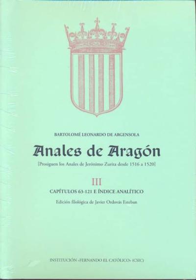 Anales De Aragon (3 Vol)