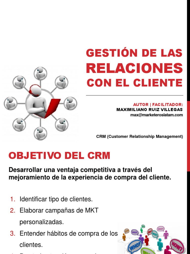 Crm. Gestion De Relaciones Con Los Clientes