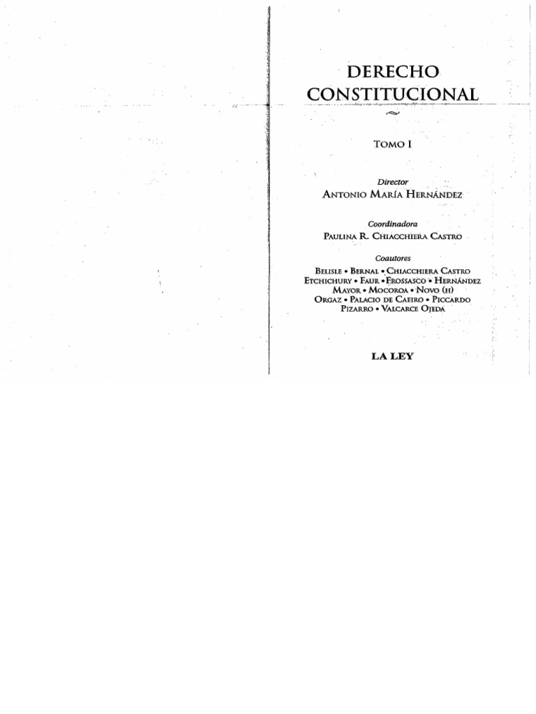 Derecho Constitucional (contiene Cd)