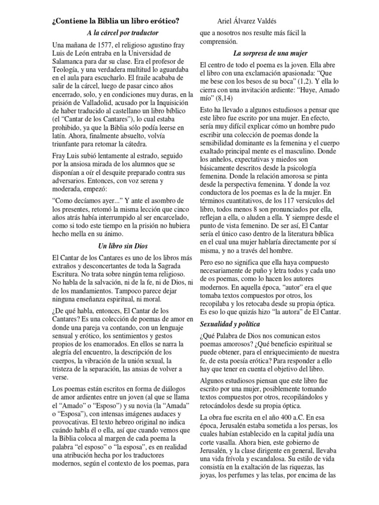 La Biblia Vista Con Humor