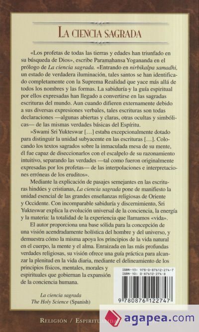 La Ciencia Sagrada