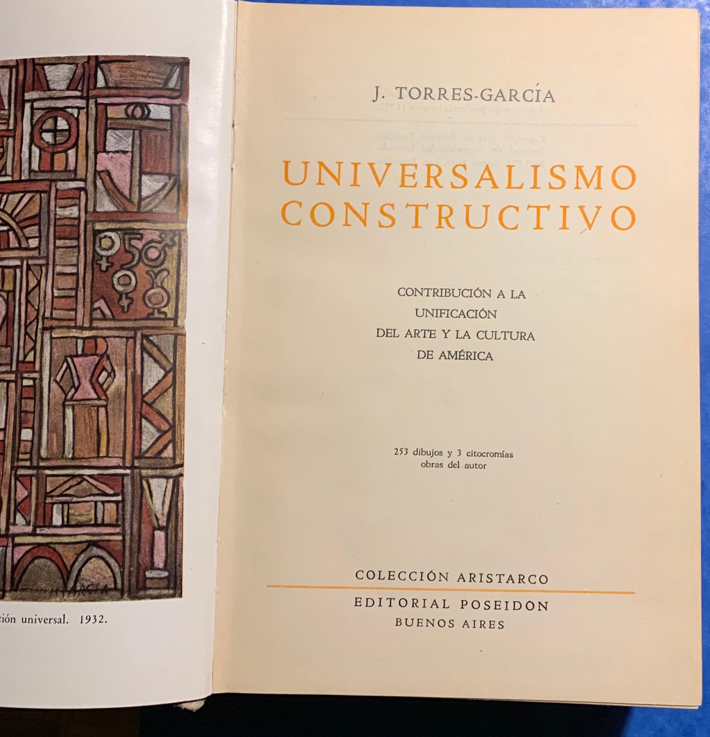 Universalismo Constructivo.; T.1